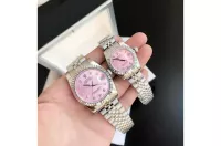 Couple Watches Rolex Datejust 36/28mm SS/SS Jub Pink/Dial - view 1