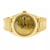 Superclone Rolex Day-Date 40 mm Roman Champagne Dial 228238 - view 4
