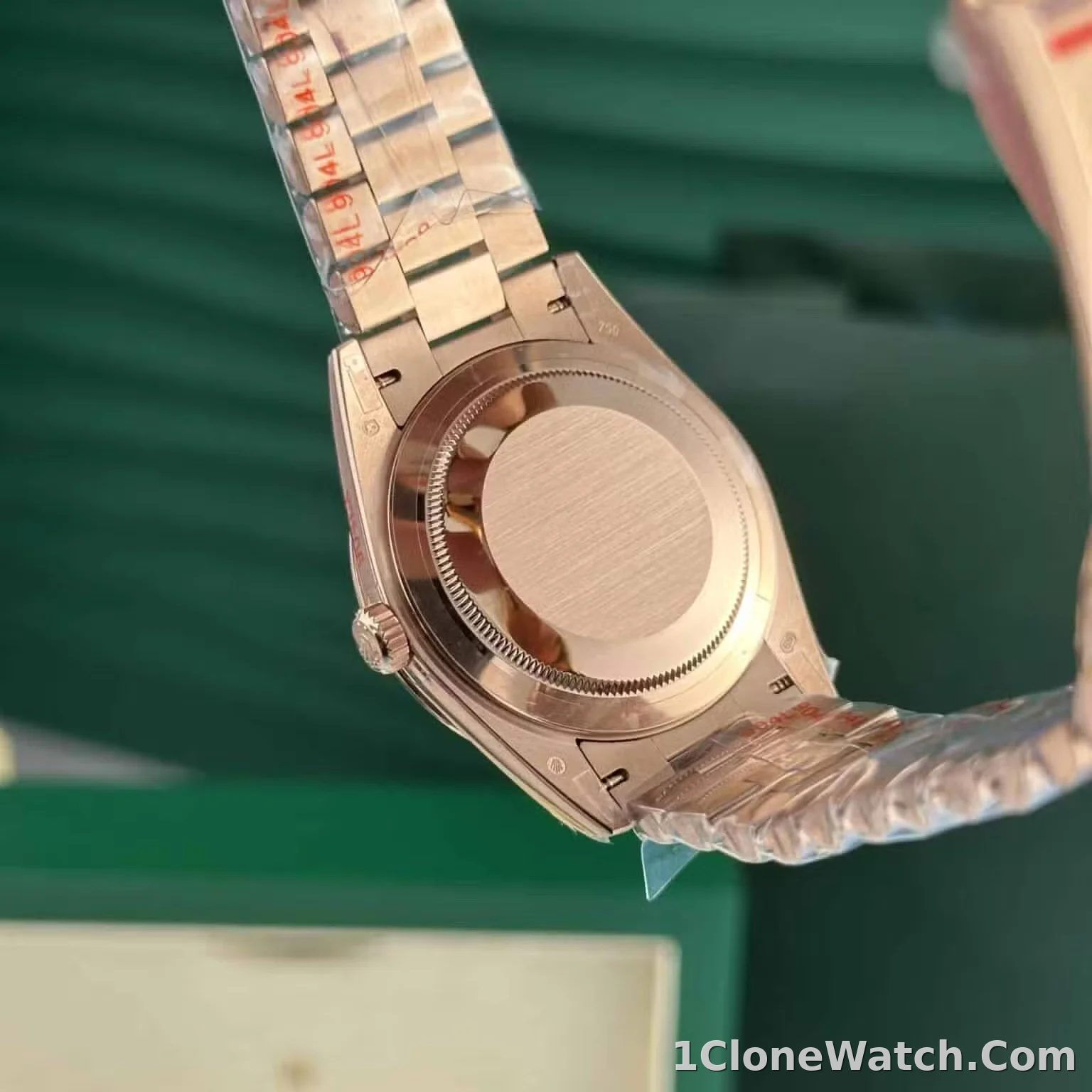 Superclone Rolex Day-Date 40 mm Slate Ombre Dial 228235 - detail