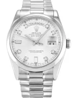 Rolex Day-Date II 40mm Silver Dial 218239 - view 1