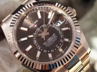 Superclone Rolex Sky-Dweller 42 mm Chocolate Dial 336935 - view 4