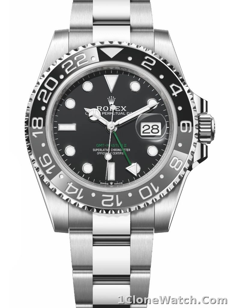 Superclone Rolex GMT-Master II 126710GRNR  Bruce Wayne  Oyster 2024