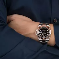 Superclone Rolex GMT-Master II 40mm Black Dial 126711CHNR Root Beer - view 5