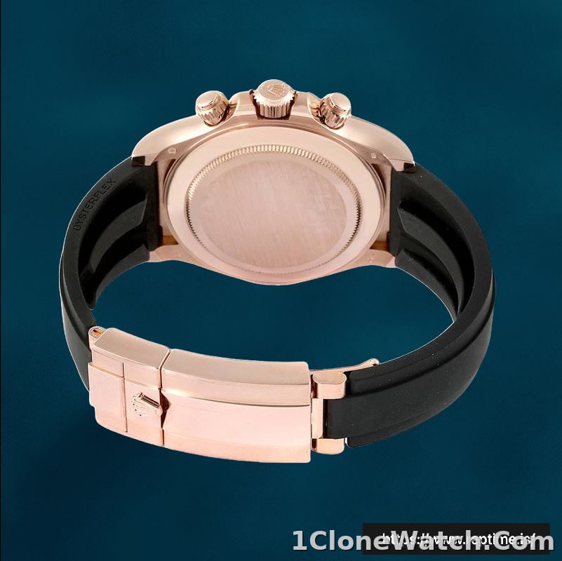 Rolex Daytona Men’s 40mm m116515ln-0041 Rubber Band Rose Gold-tone - detail
