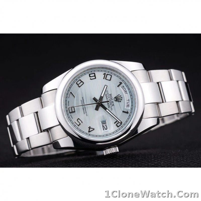 Rolex Day-Date 36mm Blue Dial 7470 - detail