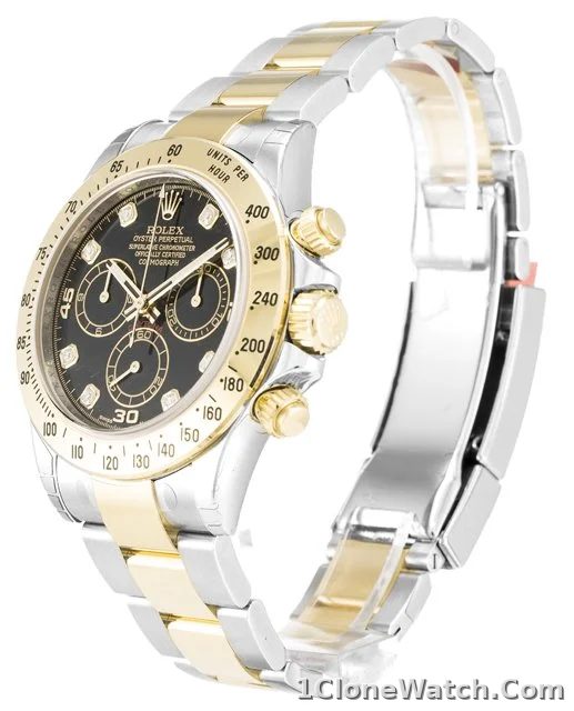 Rolex Daytona 40mm Black Dial 116523/2 - detail