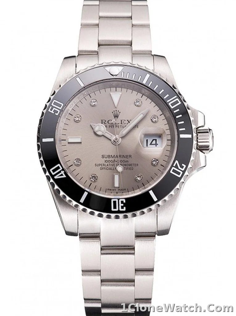 Superclone Rolex Submariner 41mm Silver Dial PR16233S