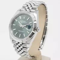 Rolex Datejust 41mm Green Dial 126334 Jubilee - view 7