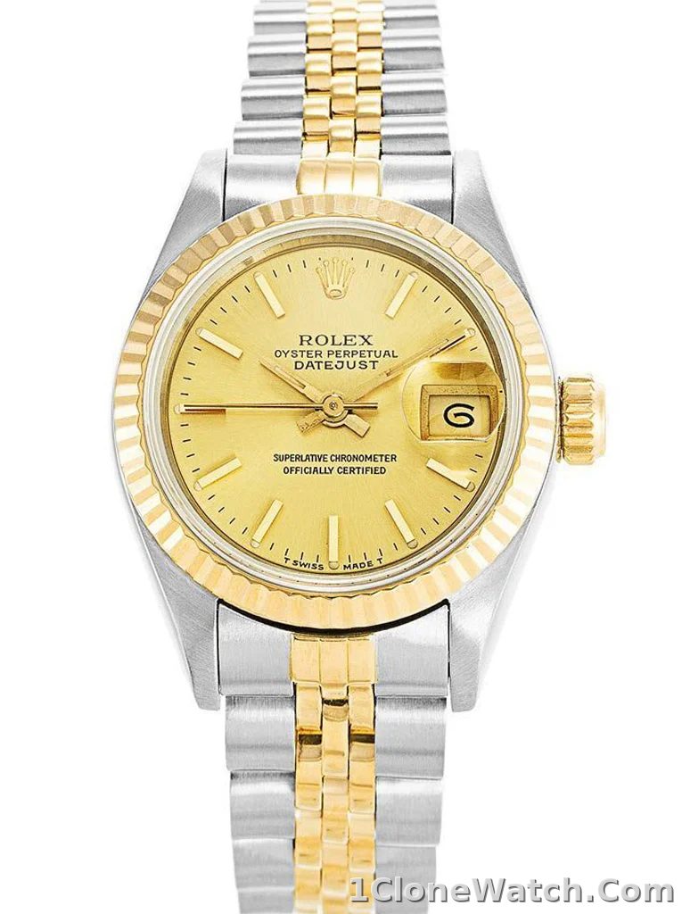 Rolex Datejust 26mm Gold Dial 69173