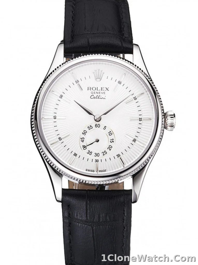Superclone Rolex Cellini 38mm White Dial REP016811