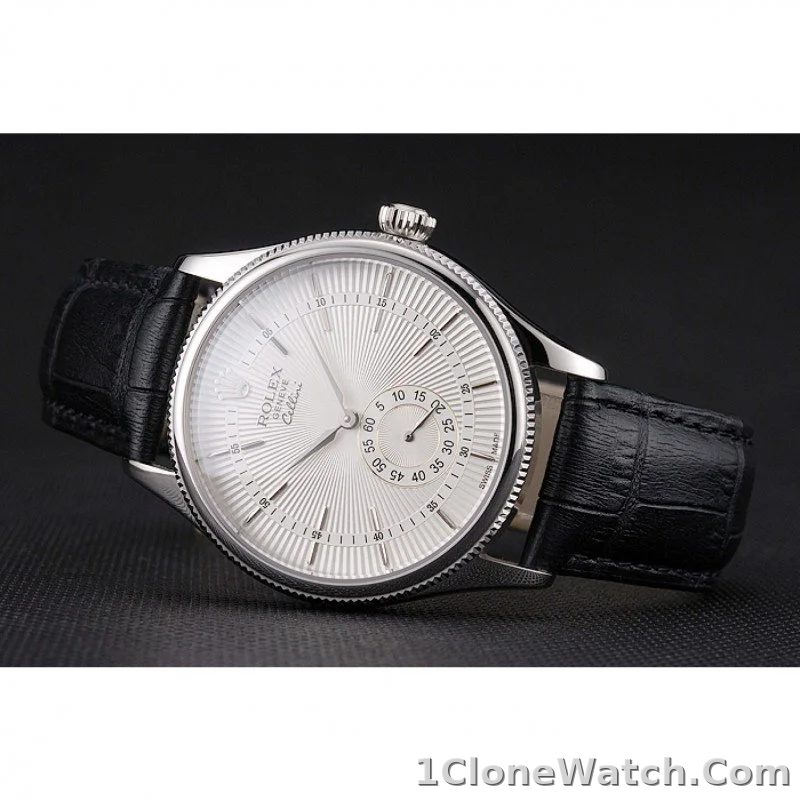 Superclone Rolex Cellini 38mm White Dial REP016811 - detail