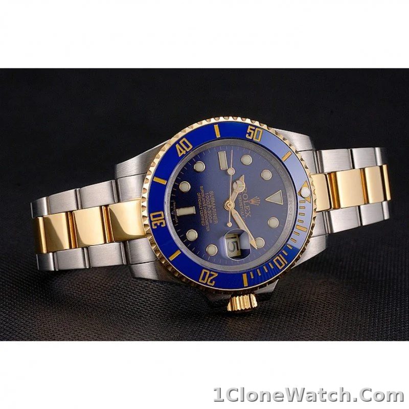 Superclone Rolex Submariner 41mm Blue Dial PR16233B - detail