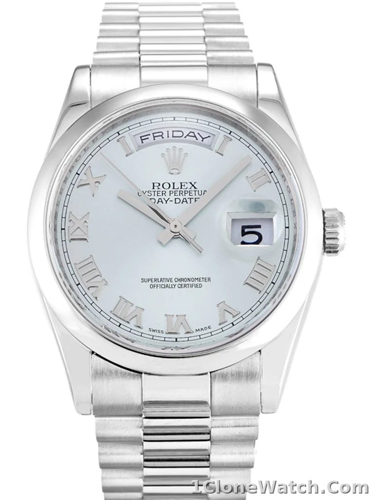 Rolex Day-Date 36mm Blue Dial 118206