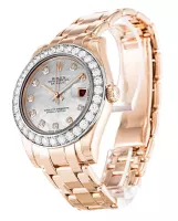 Rolex Pearlmaster 34mm Mother of Pearl Dial 81285 - view 3