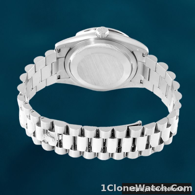 Rolex Day-Date 36mm 118206-0041 Men’s White Dial - detail