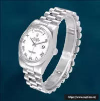 Rolex Day-Date 36mm 118206-0041 Men’s White Dial - view 4