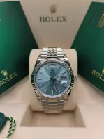 Superclone Rolex Day-Date 40 mm Ice blue Dial 228236 - view 4