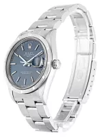 Rolex Oyster Perpetual Date 34mm Blue Dial 15210 - view 3