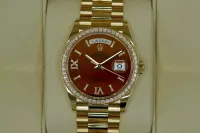 Superclone Rolex Day-Date 36 mm Carnelian Dial 128348RBR - view 6