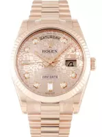 Rolex Day-Date 36mm Rose Dial 118235 F - view 1