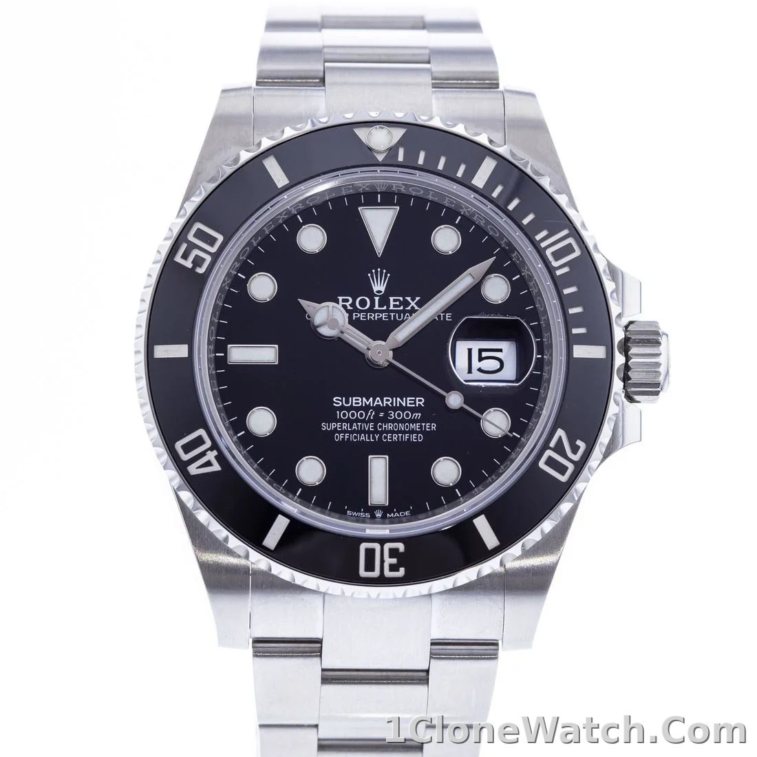 Rolex Submariner 41mm Black Dial 126610LN - detail