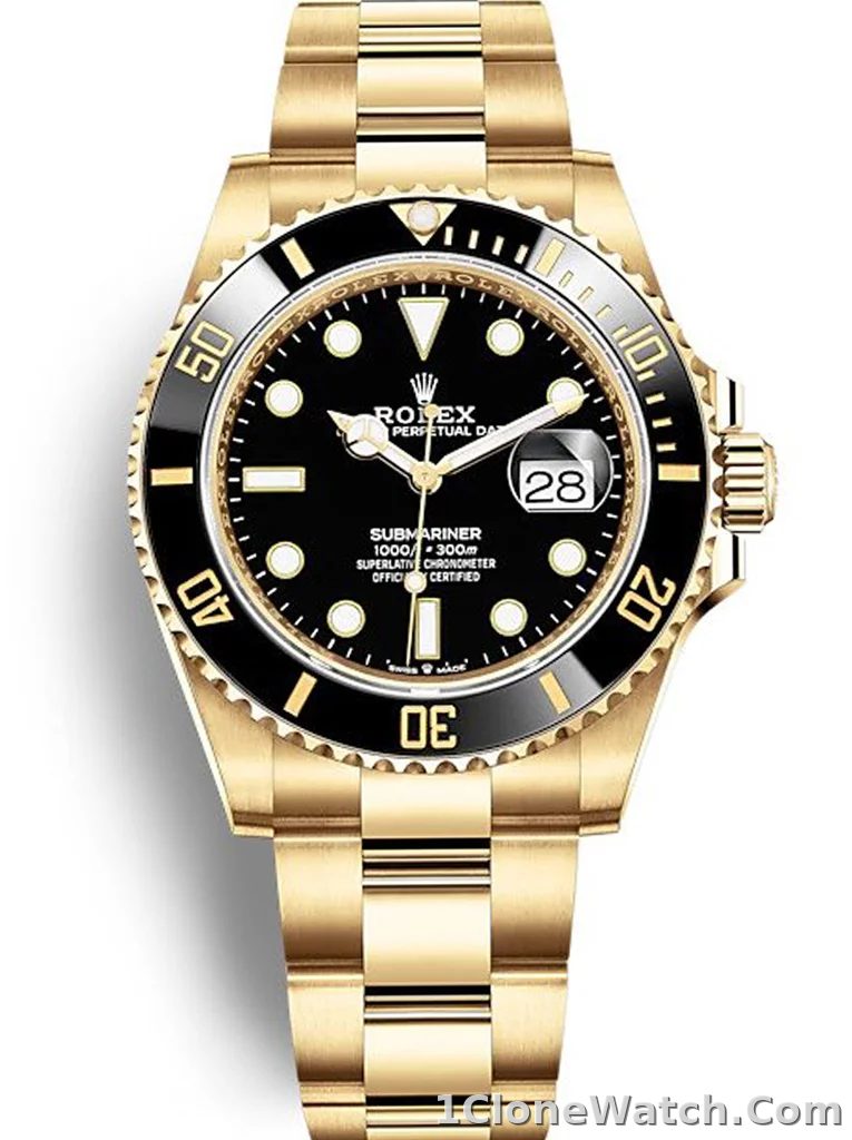 Superclone Rolex Submariner 40mm Black Dial 116618LN