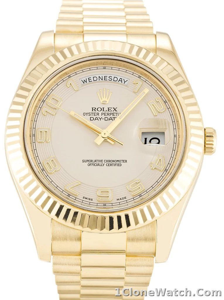 Rolex Day-Date II 40mm Ivory Dial 218238