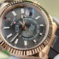 Superclone Rolex Sky-Dweller 42 mm Slate Dial 336235 - view 7