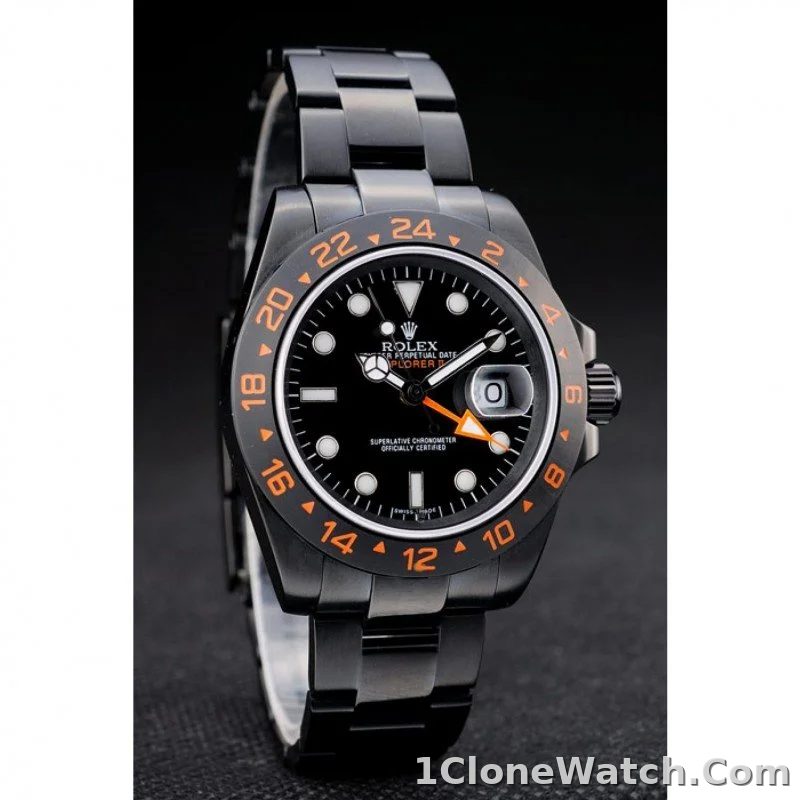 Superclone Rolex Explorer 40mm Black Dial 98240 - detail