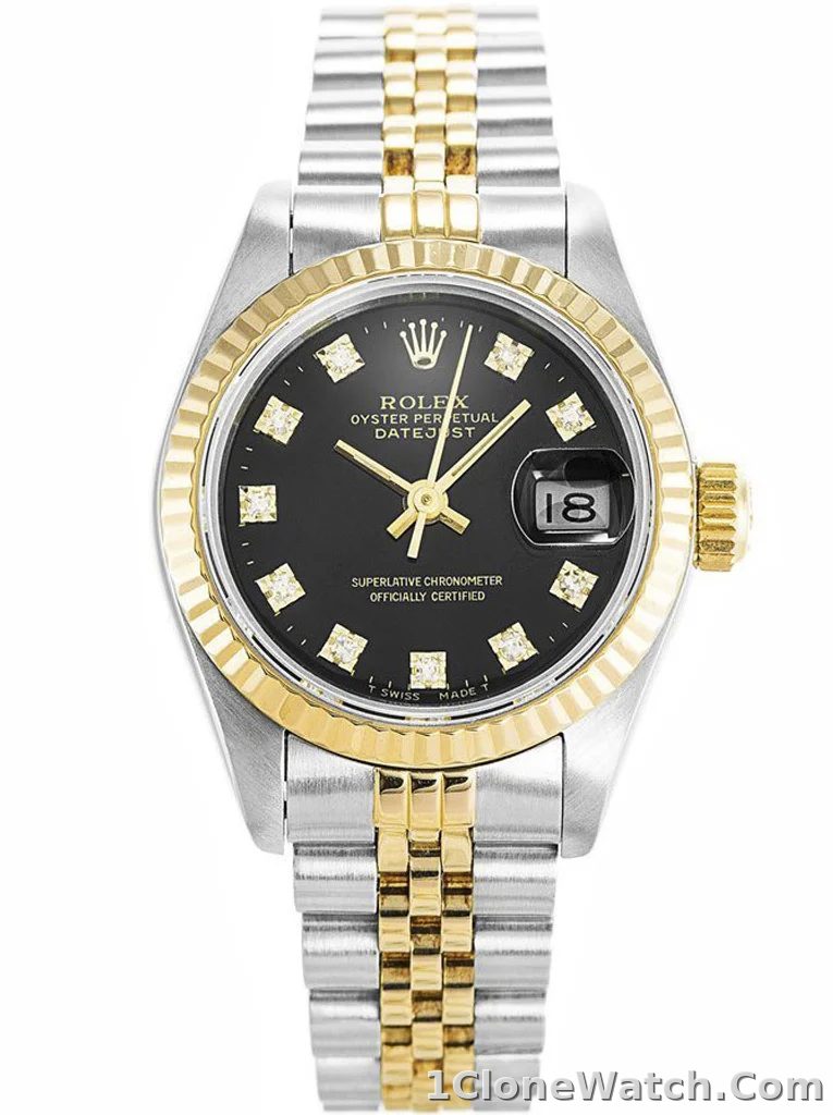 Rolex Datejust 26mm Black Dial 69173