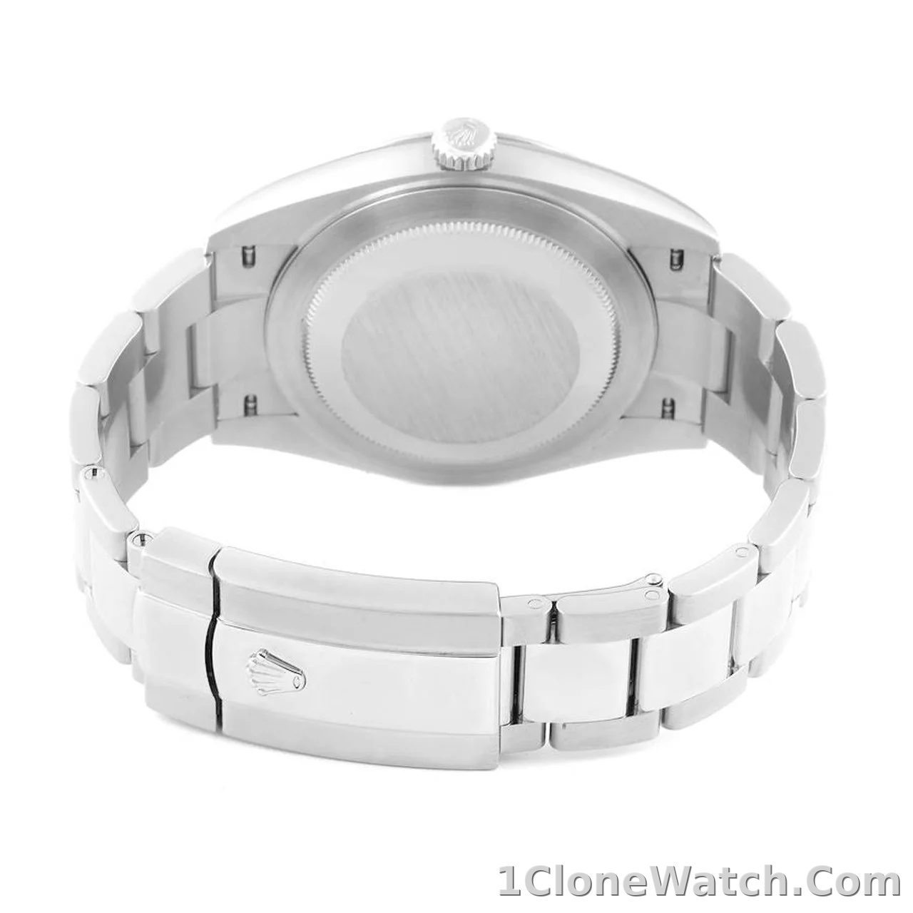 Superclone Rolex Datejust 41mm Rhodium Dial 126334  Wimbledon  Flutted / Oyster - detail