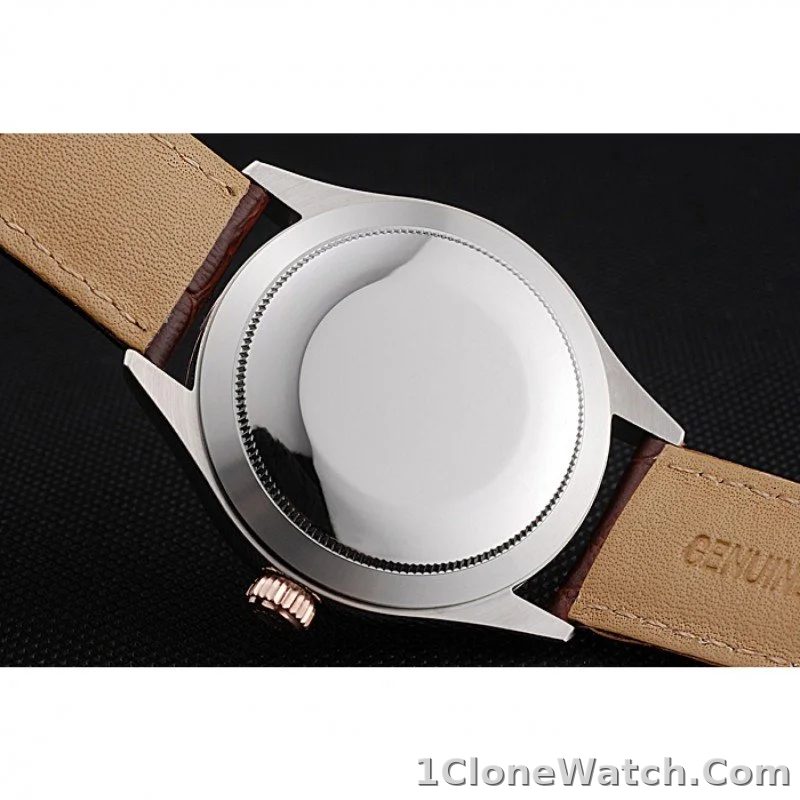 Rolex Cellini 40mm Orange Dial 622840 - detail