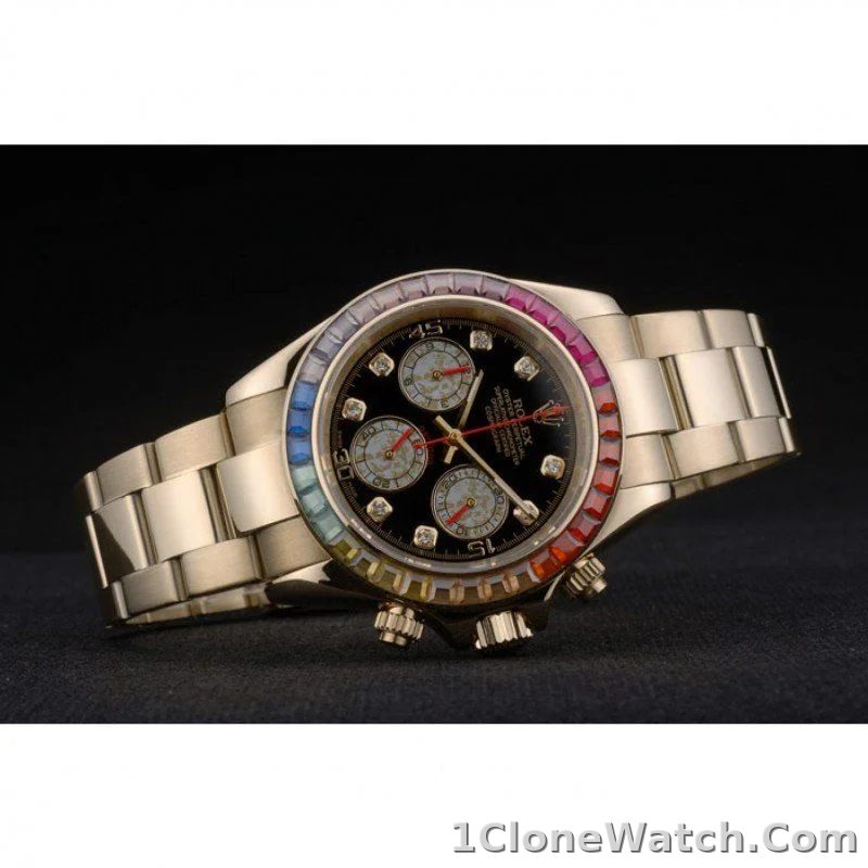 Rolex Daytona 39mm Black Dial 80251 - detail