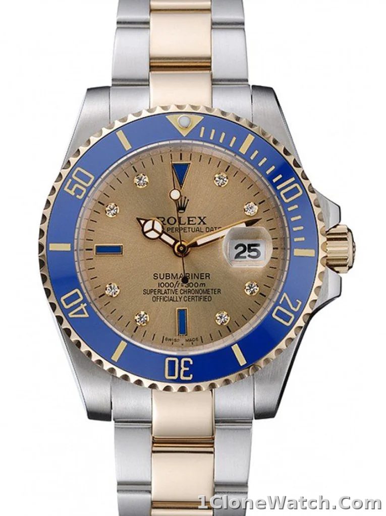 Rolex Submariner 42mm Gold Dial rl55
