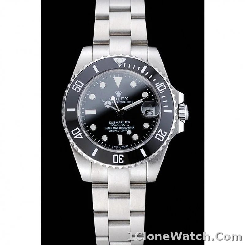 Rolex Submariner 35mm Black Dial 1454153 - detail