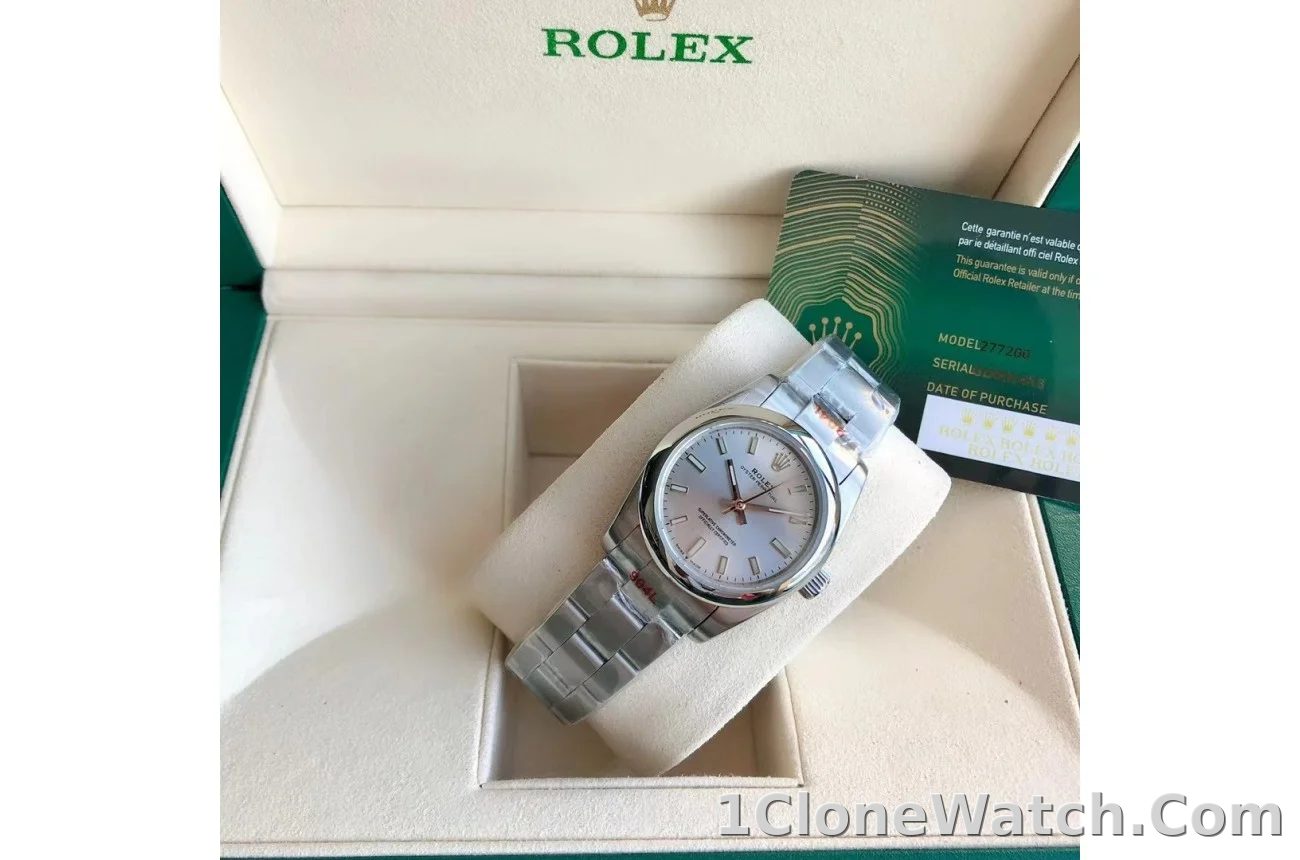 Couple Watches Rolex Oyster Perpetual 31/41mm SS/SS Sliver/Stk - detail