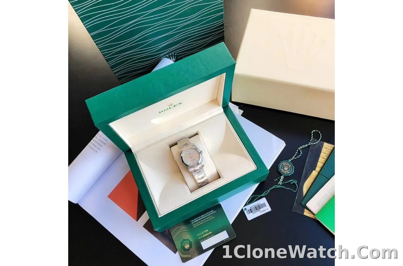 Couple Watches Rolex Oyster Perpetual 31/41mm SS/SS Sliver/Stk - detail