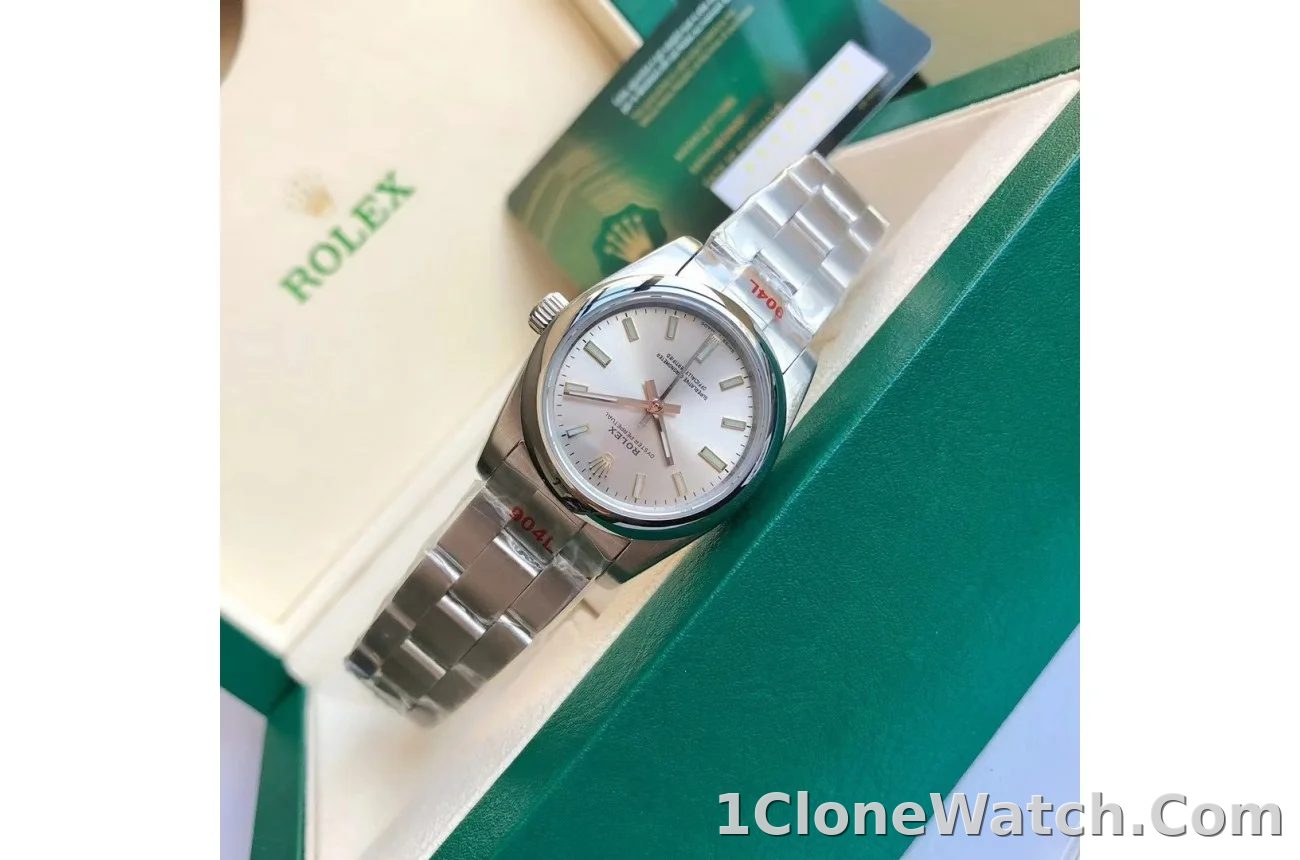 Couple Watches Rolex Oyster Perpetual 31/41mm SS/SS Sliver/Stk - detail