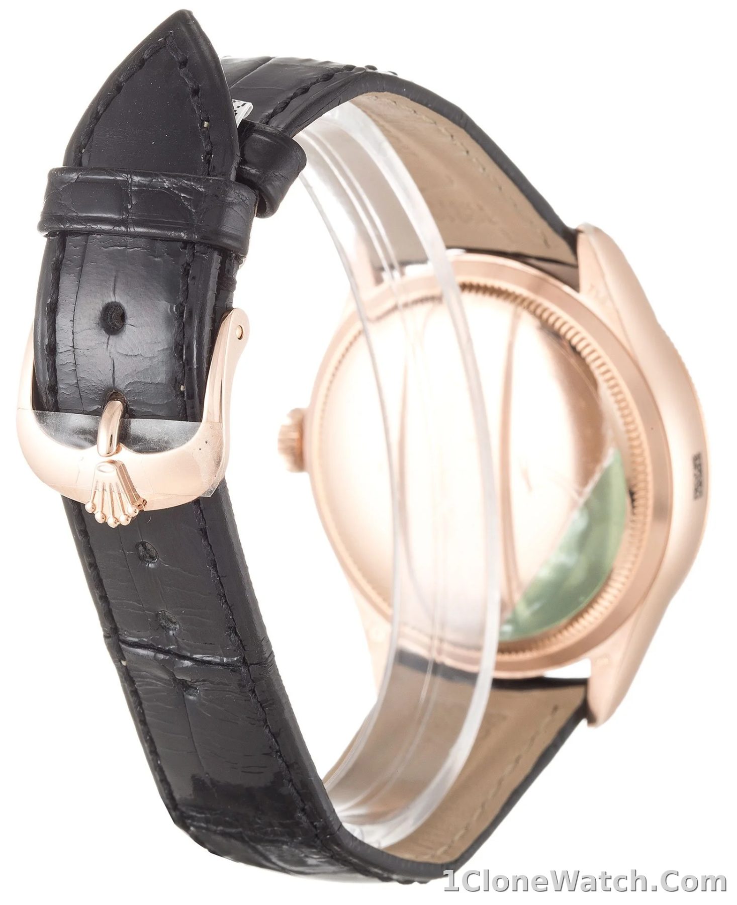 Rolex Cellini 39mm Black Dial 50525 - detail