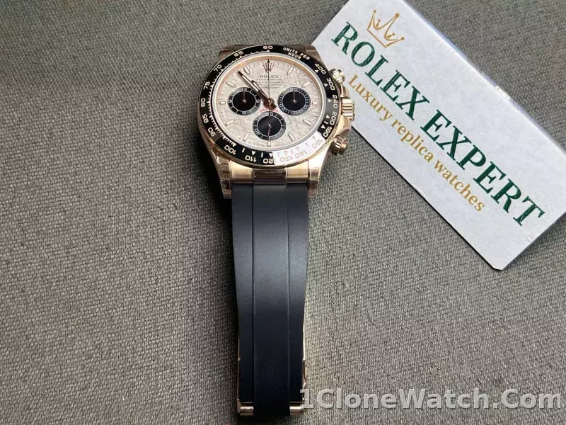 Superclone Rolex Daytona 40 mm 126515LN Meteorite Dial - detail