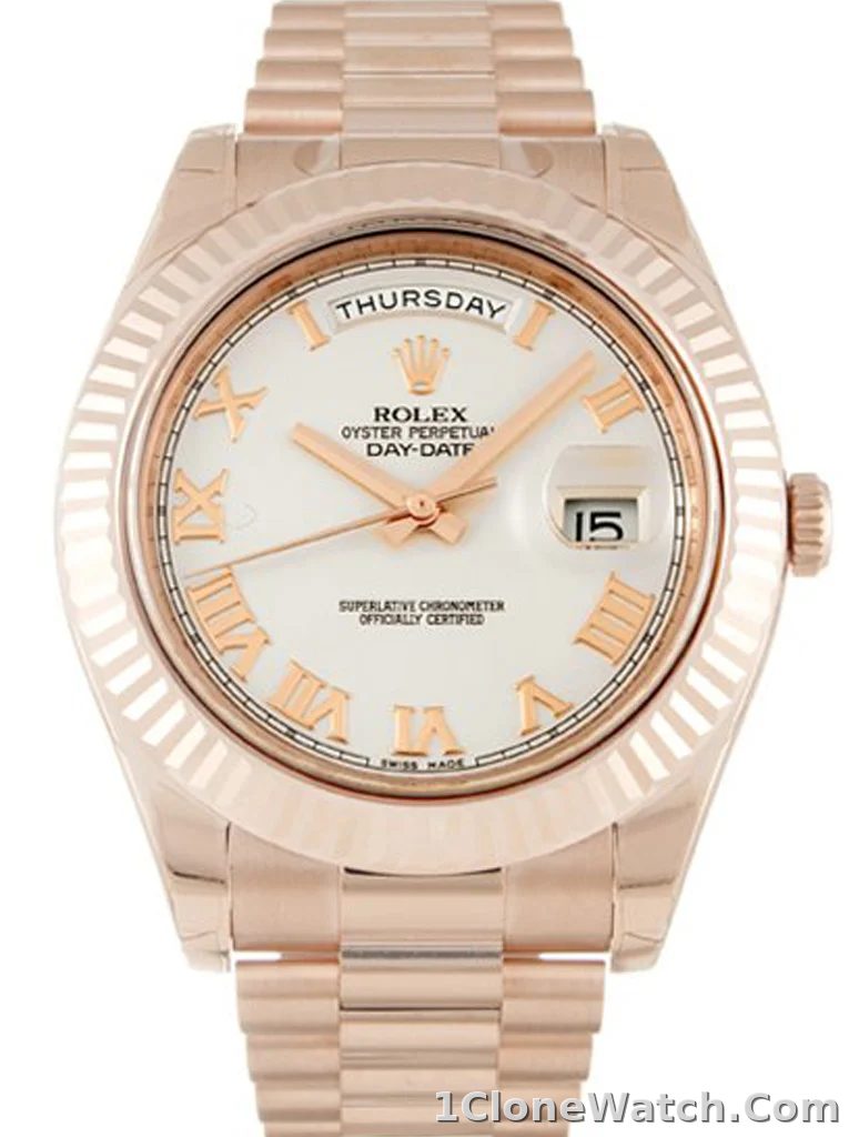 Rolex Day-Date II 40mm Ivory Dial 218235
