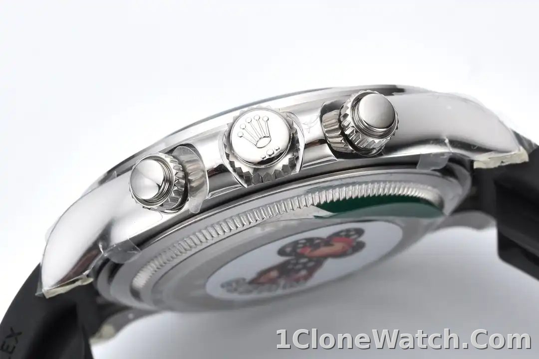 Superclone Rolex Daytona 40 mm Sunburst Dial  Ghost  126519LN - detail