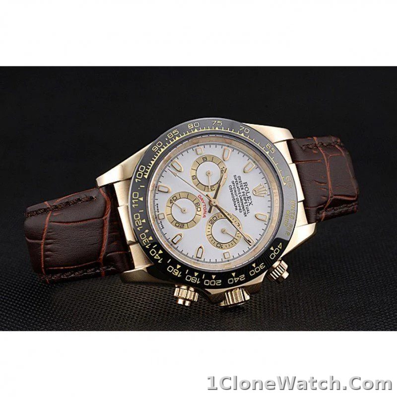 Rolex Daytona 39mm White Dial 622633 - detail