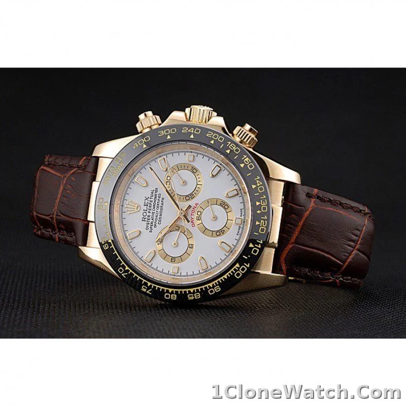 Rolex Daytona 39mm White Dial 622633 - detail