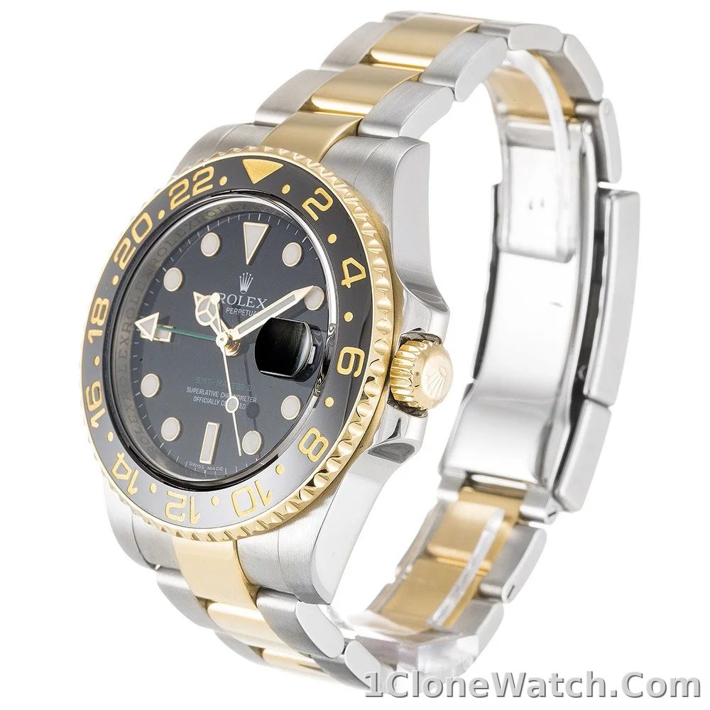 Rolex GMT-Master II 40mm Black Dial 116713 - detail