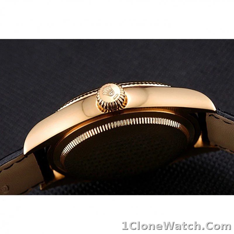 Rolex Cellini 40mm Black Dial 622832 - detail