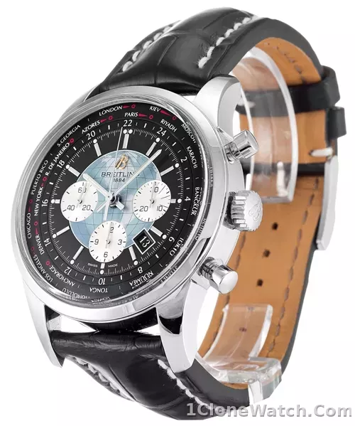 Breitling Transocean Chronograph AB0510 - detail