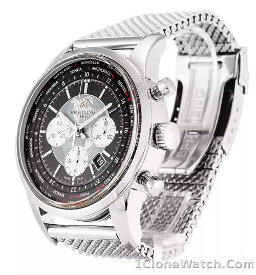 Breitling Transocean Chronograph AB0510 - detail