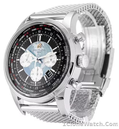 Breitling Transocean Chronograph AB0510 - detail