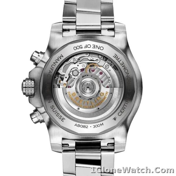 Breitling Avenger Men Automatic Grey Stainless Steel Watch AB01821A1B1A1 - detail